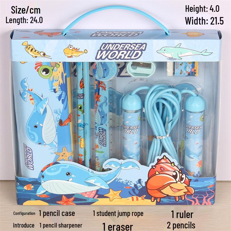 Детский подарочный набор канцелярских принадлежностей: Подарок на день рождения и Рождество для мальчиков и девочек