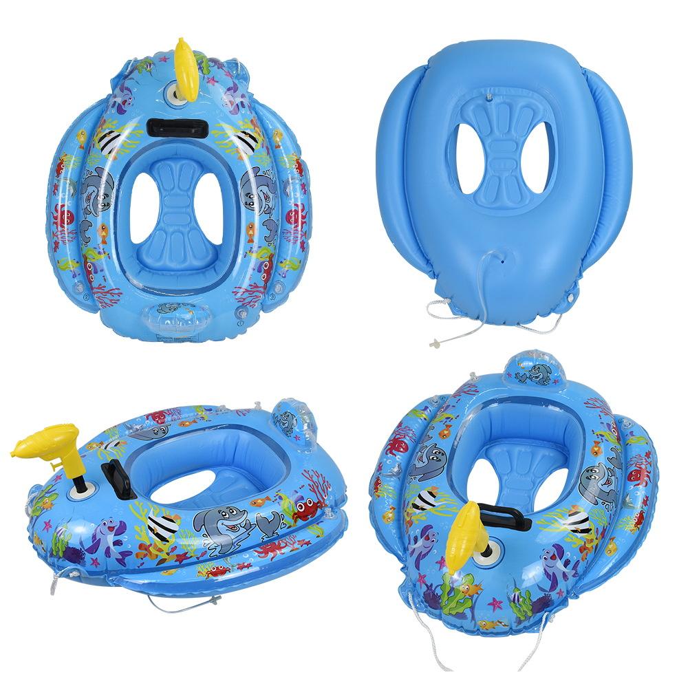 Надувной мультяшный плавающий бассейн Надувной бассейн Лаунж Лето Открытый Плавательный круг Вечеринка в бассейне Детские игрушки