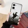 Rodeo Cowboy Lasso Horses Case For Realme C55 C75 C67 C61 C53 C51 C21Y C25S 10 11 12 13 14 Pro Plus GT 6T 6 5 GT7 Pro