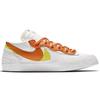 Sacai x Nike Blazer Low Magma Orange Унисекс Кроссовки Белые DD1877-100