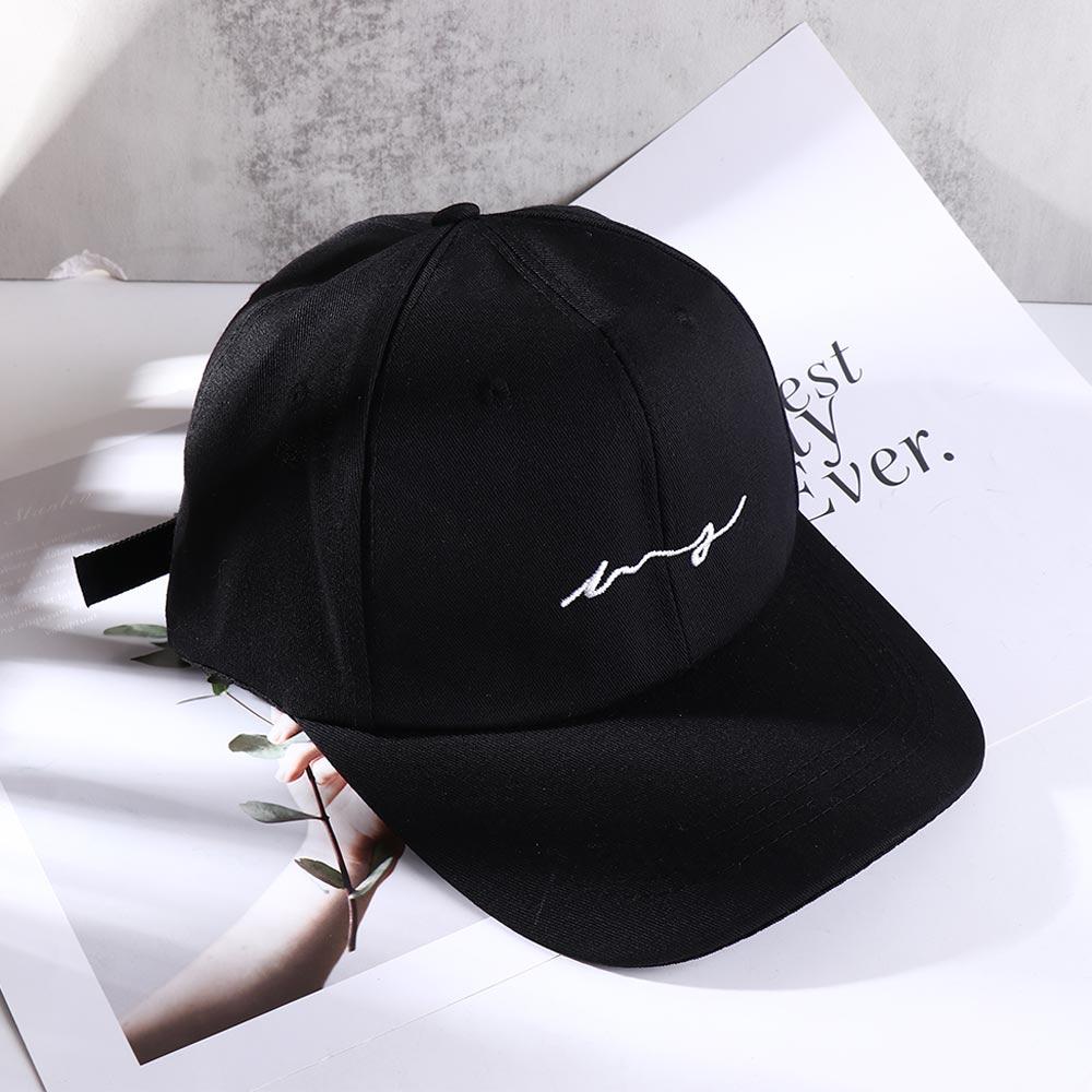 Солнечные шляпы Хип-хоп Однотонная вышивка Пляжная бейсболка Снэпбэк Шляпа Спортивные кепки Козырьки Кепки