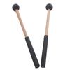 2pcs Lightweight Wood Handle Drum Mallet Stick Ethereal Drumsticks Round Head Drum Sticks Hammer Small Musical Drumstick