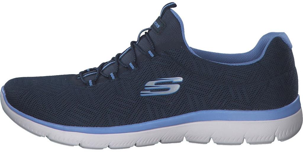Кроссовки Skechers Summits темно-синего цвета с сетчатой отделкой