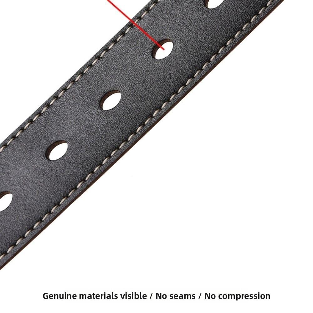 Classic Leather Belt Versatile Waist Belts Waist Accessories Men Belt Formal Occasions