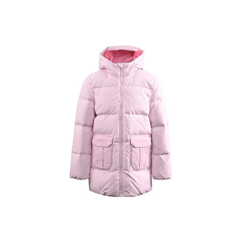 Adidas Down Jacket Boys And Girls, Pink Kids' HM9667