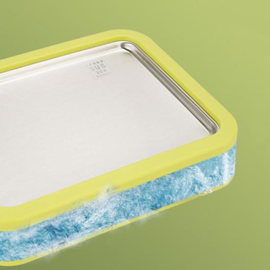 Ручная машина для заморозки йогурта из нержавеющей стали для приготовления роллов из мороженого для домашнего использования, набор для десертов «Сделай сам» со скребком