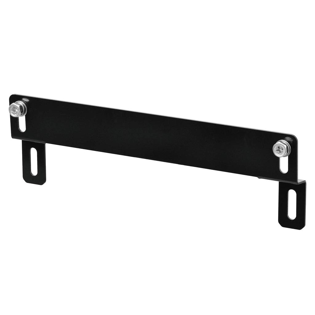 Seiwa K421 Aluminum License Plate Bracket, Black, Adjustable Angle, Offset Number Plate Bracket for Car Exterior