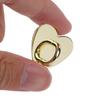 5Pcs Metal Heart Shaped Phone Charm Holder Love Heart Phone Finger Ring / Self Adhesive Mobile Phone Back Stand Hooks