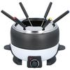 Electric Fondue Set - ALPINA - Deluxe Cooker - 800W - 2L Non-stick Pot - 6 Stainless Steel Forks