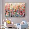 Abstract Flower Painting, Modern Canvas, Wall Art Poster, Image On Canvas, Printing On Canvas for the Living Room, Home Decor