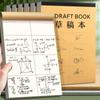 50/100 Sheets Partition/Blank Math Arithmetic Paper Thickened Painting Sketchbook Notepad  Gift