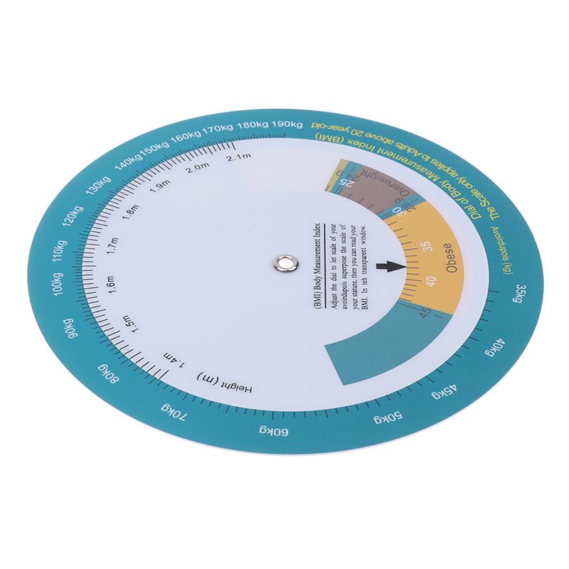 Big Size Bmi Wheel, Bmi Caculator, Bmi Ruler Healthy Ruler,Medical Goniometer,Pvc Ruler