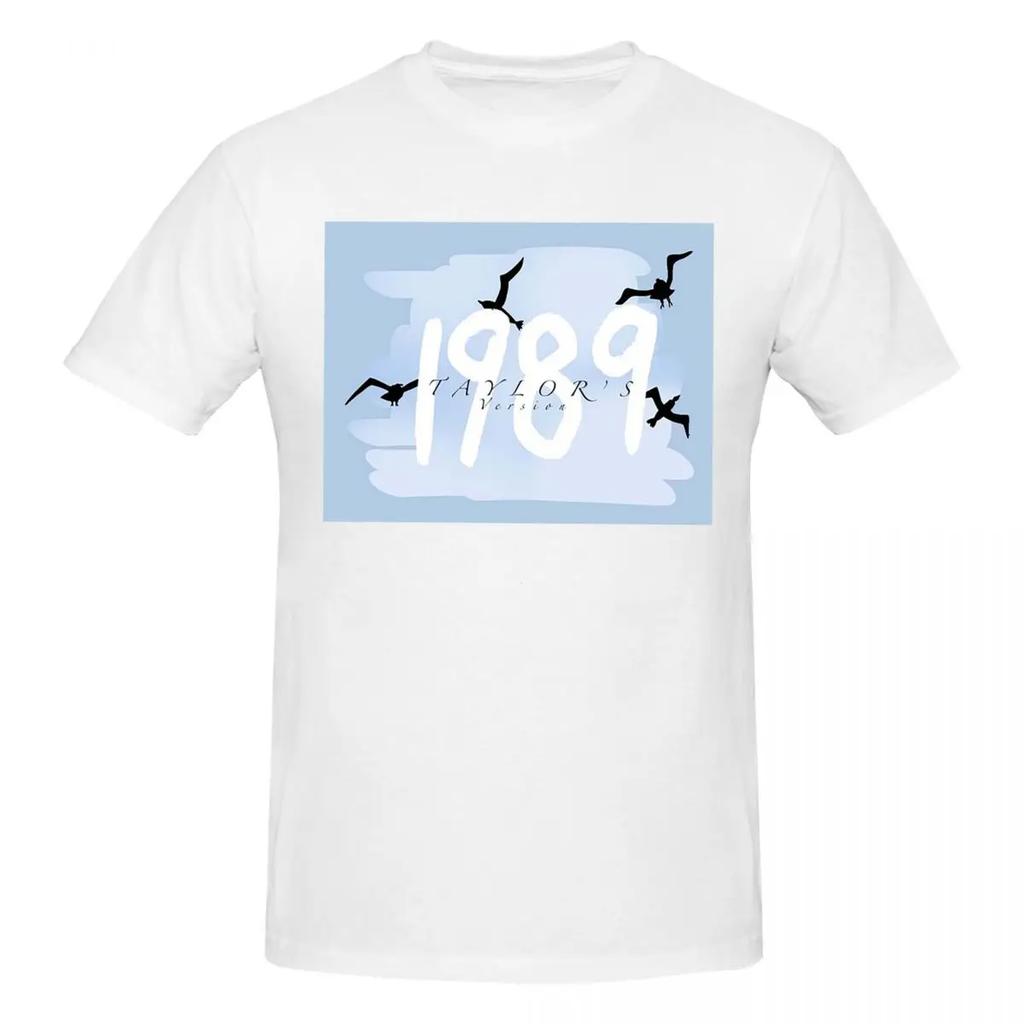 1989 Taylors Version Tshirt For Unisex Cotton Plus Size T Shirts Unisexs Short Sleeve Crew Neck Summer Clothes Tops S6xl