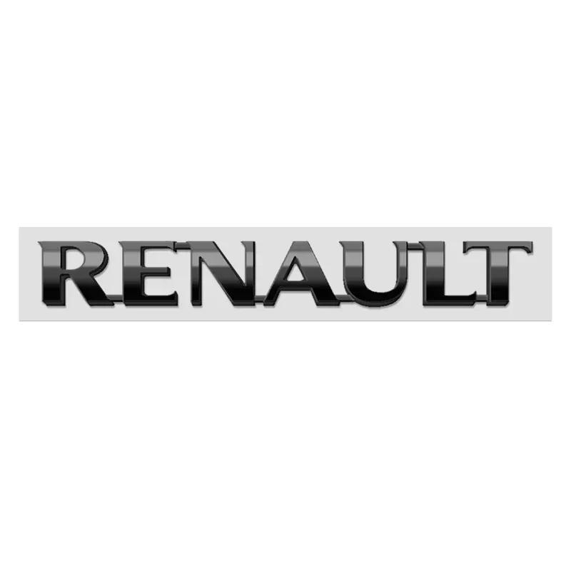2026 Горячие Для Renault Внутренние Наклейки 3D ABS Буква на Автомобиль Задний Багажник Шильдик Значок Наклейка Для Renault Megane 2 3 4 RS Grand