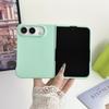 Solid Color Skin-Feel Shockproof Phone Case for iPhone Ultra 18 Fold Wide Wear Resistant Comfortable Grip Practical Slim Cover