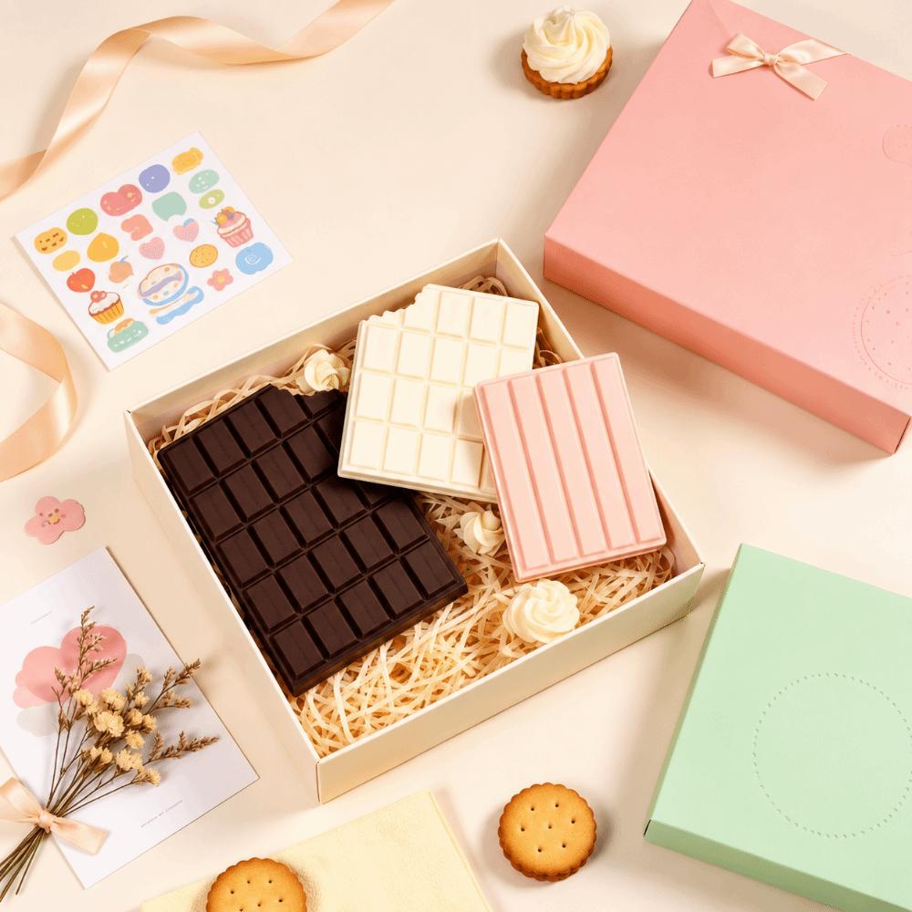 Chocolate/Cookie Shape Notepad Blank Inner Pagers Pocket Journal Diary Notebook  School Office