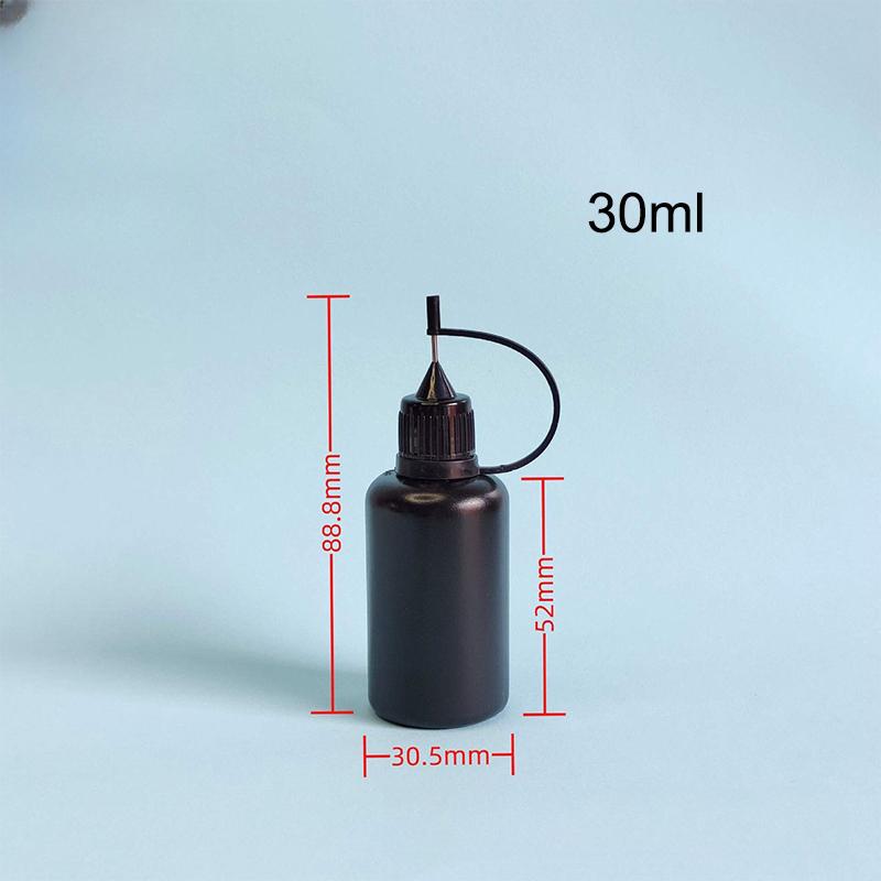 5/10/20/30/50/100 мл многоразовый аппликатор для клея пластиковая бутылка для инъекций эфирного масла флакон для пигмента