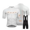 Men Women Cycling Jersey Set Short Sleeve Breathable Quick Dry Performance Bike Riding Outfit