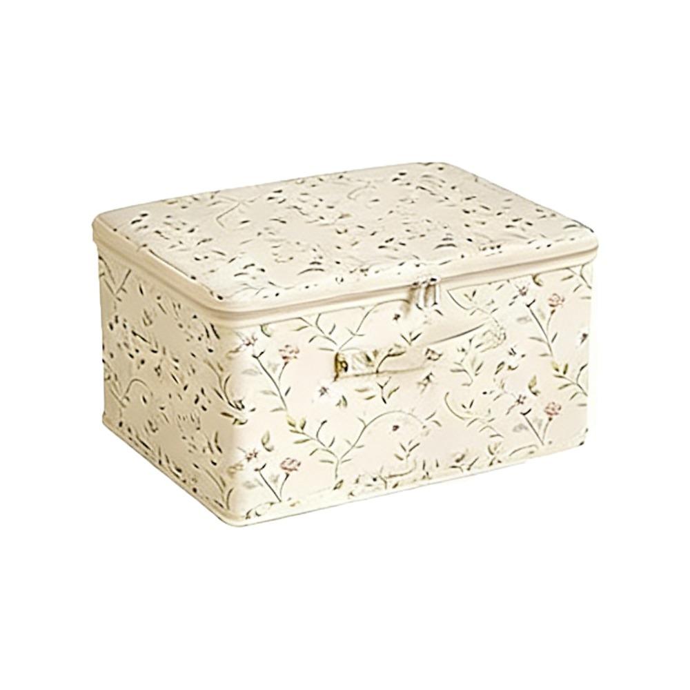 Space Saving Clothes Quilt Storage Box Washable Laundry Basket Toy Storage Box for Home