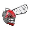 Chainsaw Man Cosplay Mask Horror Headgear Bloody Pochita Denji Mask Anime Latex Full Head Cover Halloween Party Prop less