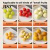 Manual Fruit Skin Remover Hand-cranked Peeler Machine, Stainless Steel Five-blade Design, Batch Peeling Machine Tool for Cherry Tomatoes Grapes