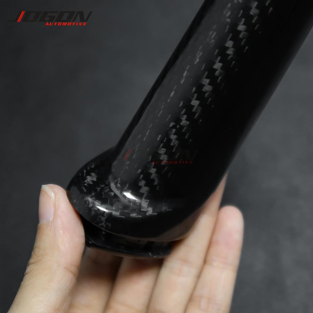 Real Carbon Fiber Car Handbrake Gear Shift Interior Trim Cover for BMW 3 Series E90 2005-2012 F20 F30 F31 GT F34 2013-2018