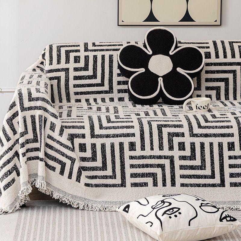 Зимнее плюшевое полотенце для дивана, цельное пылезащитное многофункциональное одеяло для дивана, утолщенное теплое полотенце