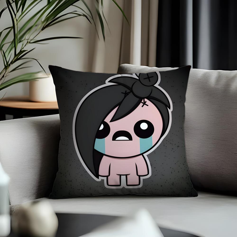 Горячая Наволочка для Подушки The Binding of Isaac Пыленепроницаемая Наволочка Невидимая Молния Шелковистый Короткий Плюш Чехол на Подушку Дивана