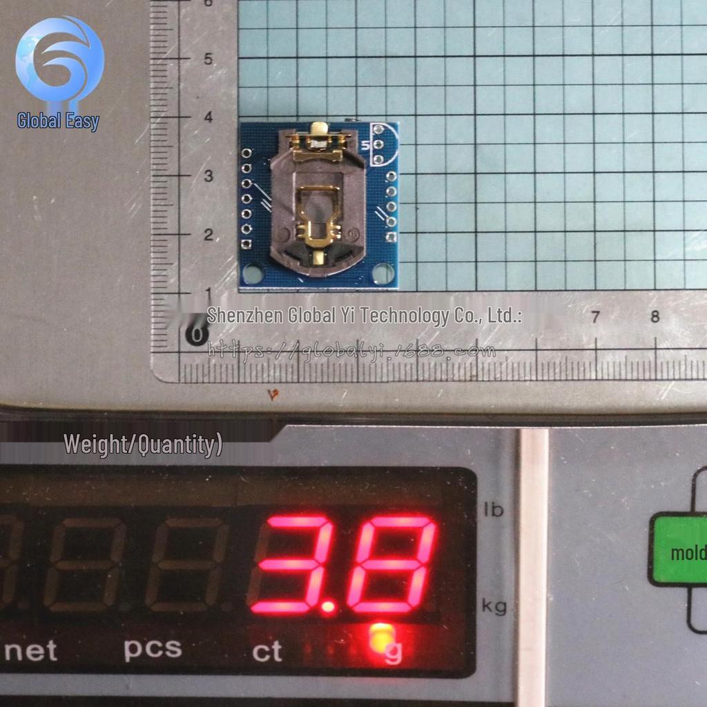 Tiny RTC DS1307 Clock with I2C Interface and 24C32 Memory