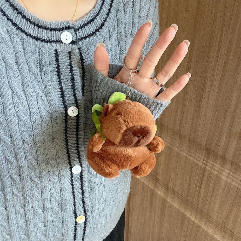 Плюшевый чехол для Bluetooth-наушников, противоударный брелок, милая сумка для наушников
