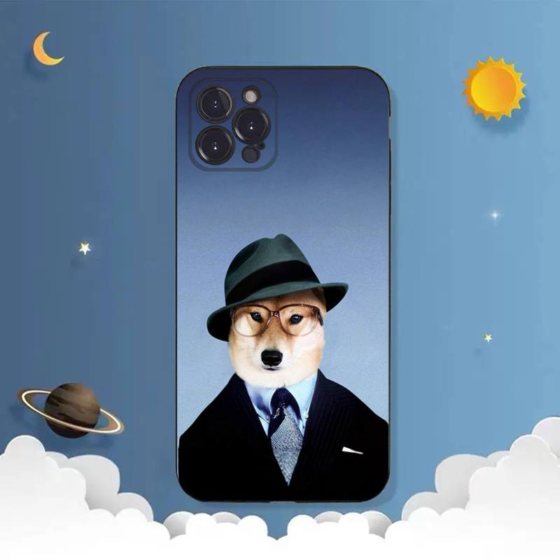 Мужской чехол для телефона с собакой для iPhone Samsung Galaxy Redmi Xiaomi Oppo OnePlus Note SA 7 8 9 10 11 12 13 14 20 21 22 23 53 54 Pro Max Ultra TPU Soft