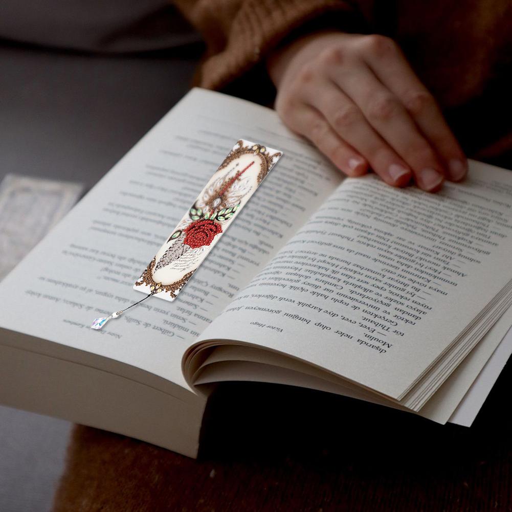 4 шт. Закладки для алмазной живописи с перьями, сделай сам, алмазная мозаика, закладки для читателей, декор для книг для дома и офиса, идея для подарка