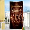 Michael Jackson Customized Name Beach Towel Super Soft Microfiber Quickdry Fabric Suitable for Sports Travel Swimming Yoga Bathroom Beach And Pool