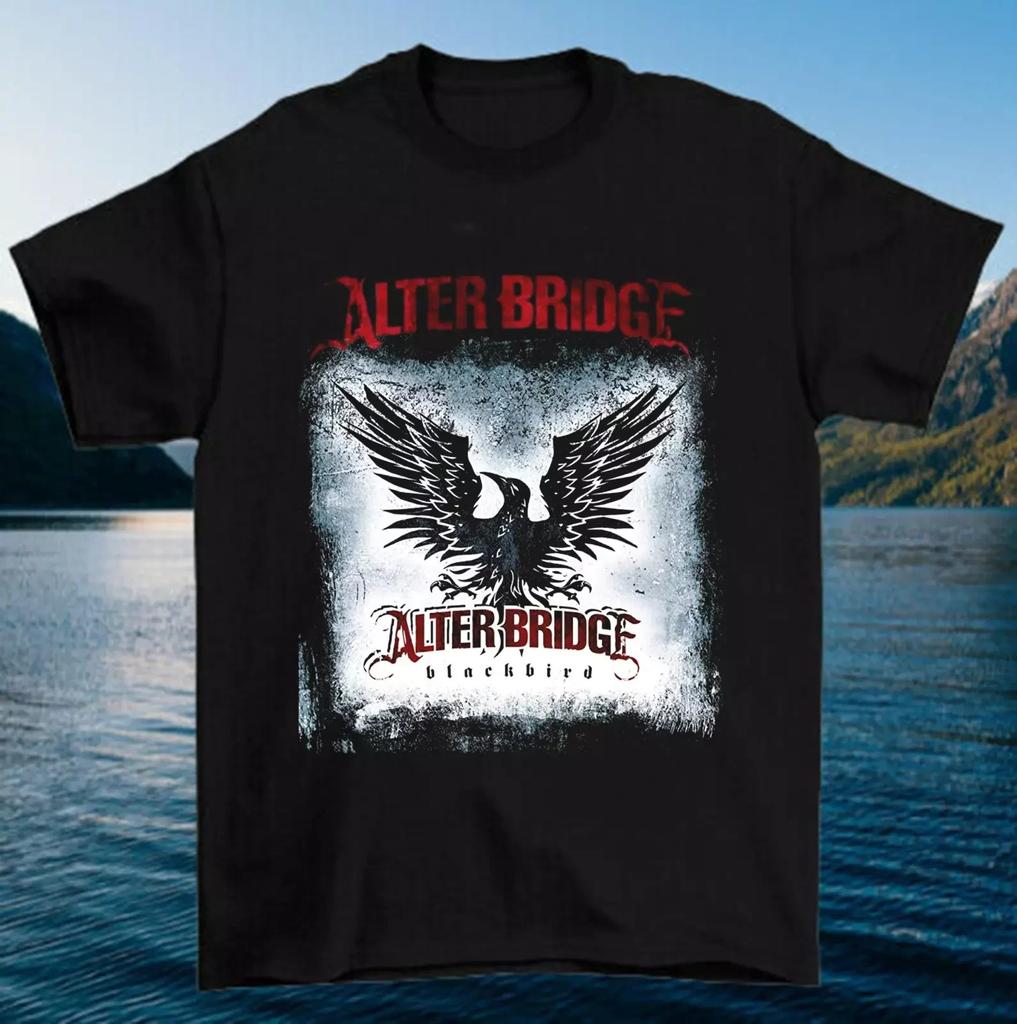 ALTER BRIDGE Band Blackbird Black T Shirt Full Unisex Clothing Harajuku