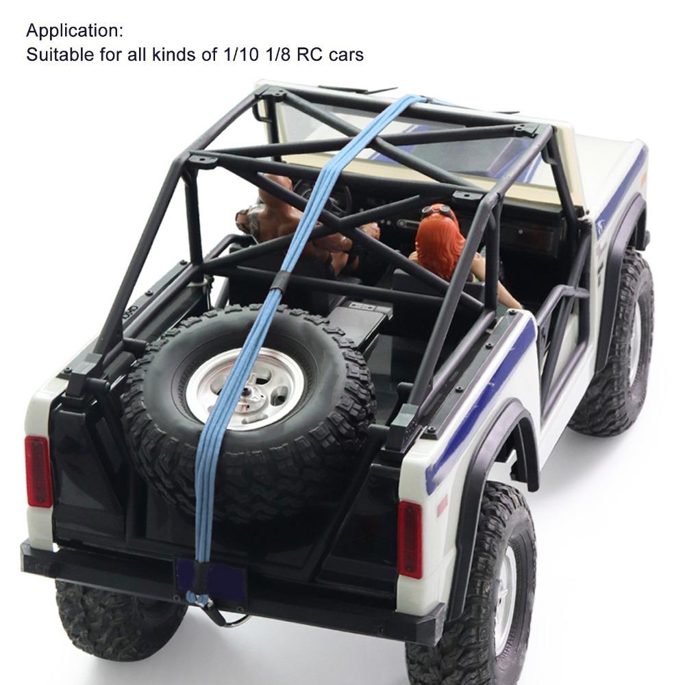 Nylon RC Crawler Winch Strap RC Crawler Rope for TRX4/Axial SCX10/Capra RC Crawler RC Car Rescue