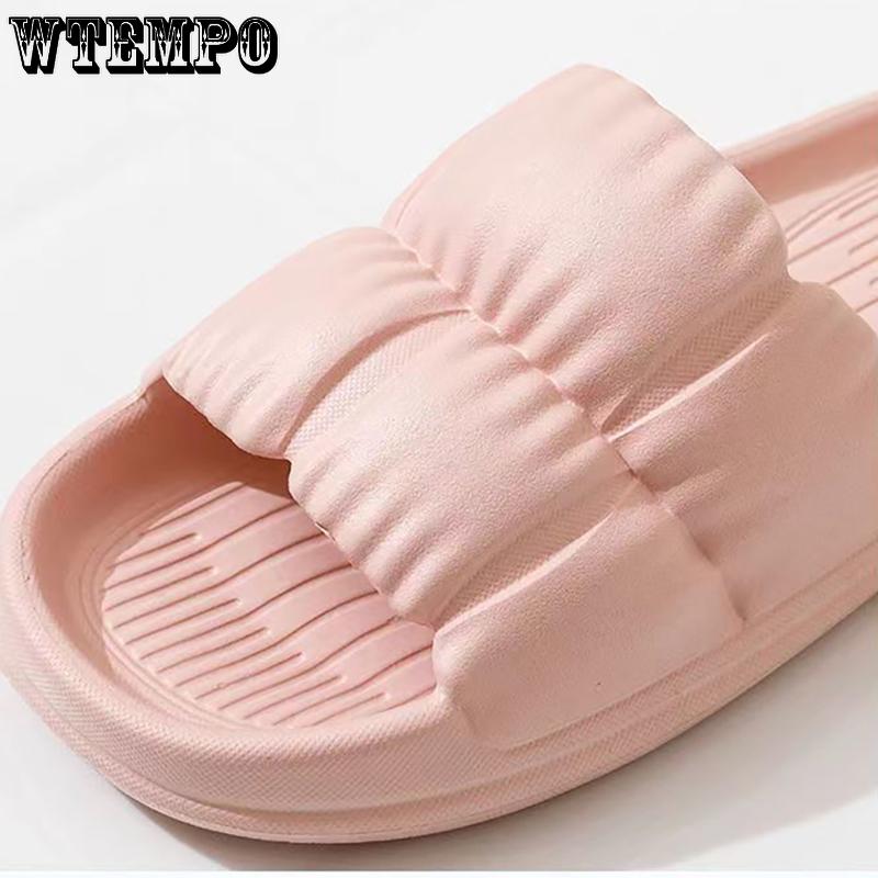 Женские суперлегкие тапочки-облака, сандалии, летние пляжные женские шлепанцы на мягкой подошве, мужские и женские домашние нескользящие шлепанцы из ЭВА для ванной комнаты