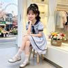 Girls Short Sleeve Dress Princess Style JoomGirls Over 4 Y.o. DressesGirls Cartoon
