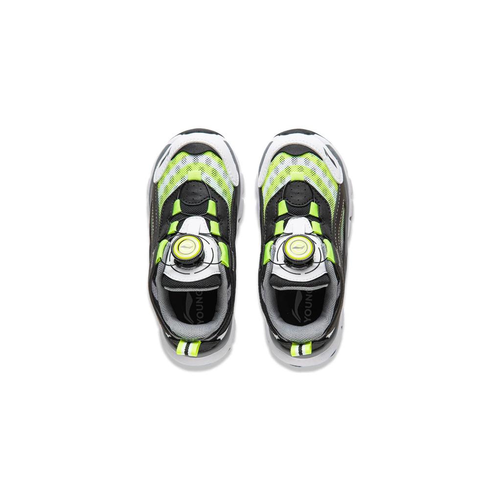 Li-Ning Кроссовки для бега Cloud Cushioning Rebound Balance износостойкие легкие дышащие нескользящие анти-удар низкие детские YKNU090-9