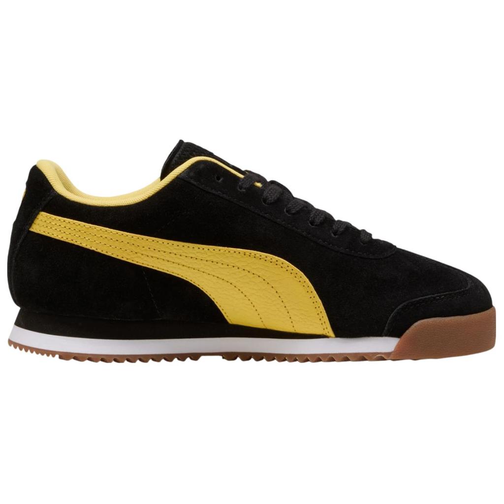Puma Кеды Roma Низкие Повседневные Унисекс Черно-Желтые 398635-06