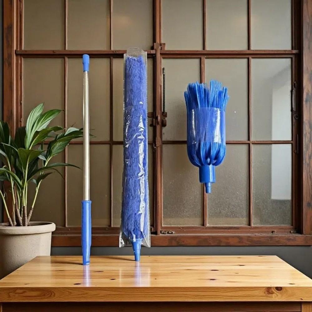 Моющаяся Микрофибра для Удаления Паутины, Практичная Телескопическая Пыль для Уборки, Бытовая