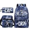 Star Surrounding Children'S Backpack, Primary And Secondary School Students Schoolbag Three-Piece Set