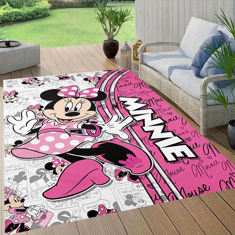 1 шт. Ковер с рисунком персонажей мультфильмов Disney, ковер для зоны, нескользящий ковер, коврик для пола, моющийся вручную, подходит для гостиной, спальни, домашнего декора Ro