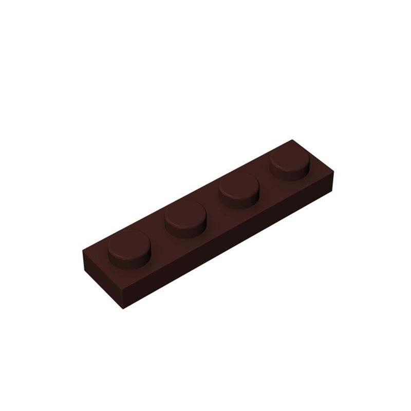 Нетоксичный Moc 10 шт. 3710 Пластина 1x4 Набор Строительных Блоков Высокотехнологичная Плата Световая Панель Кирпичики Частицы Идея Игрушки Детский День Рождения Подарки для Детей