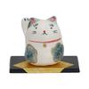 Изделия Fukubeya Seto, нарисованные вручную, манящие кошки, поднятая правая рука. Фигурка на удачу в деньгах, небольшого размера, приносящая удачу. Идеально подходит для украшения интерьера.