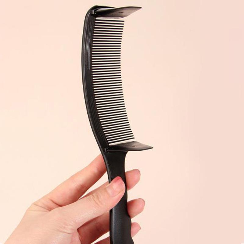 Профессиональная парикмахерская стрижка волос, изогнутая расческа для позиционирования, регулируемый дизайн S-образной дуги