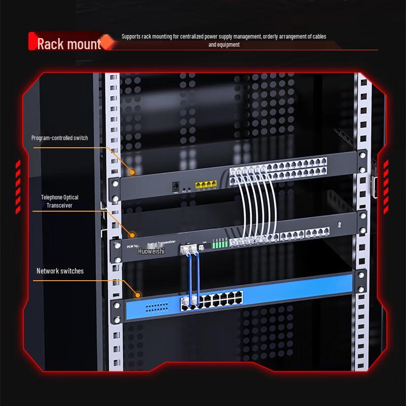 Fenghuo Weishi PCM Голосовой Телефонный Оптический Приемопередатчик