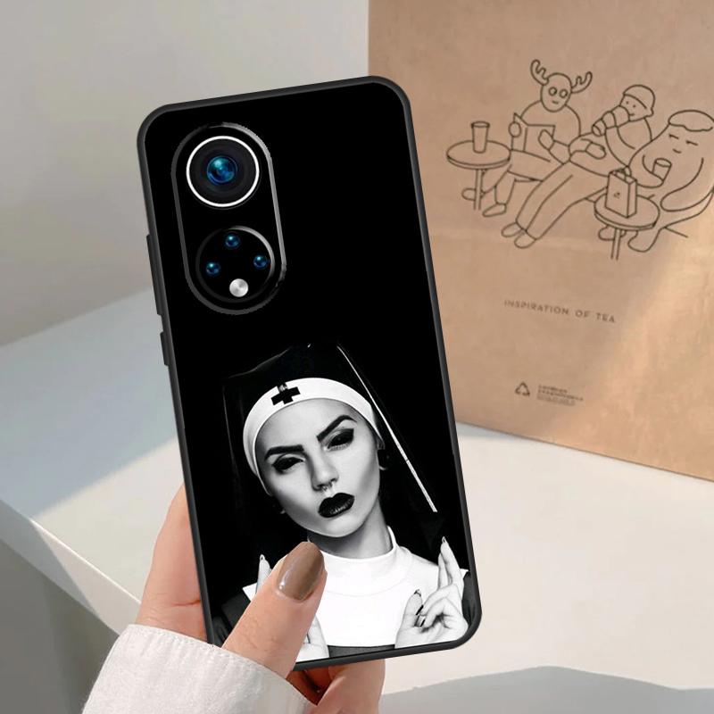 Jesus Nun Sister For Honor Magic 8 Pro 7 6 5 Lite Case For Honor Win RT 200 400 50 70 90 X8b X9a X9b X9c X9d