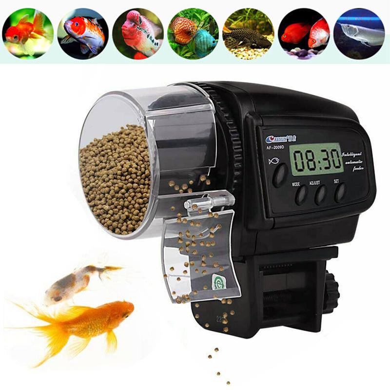 Автоматическая цифровая кормушка для рыбы, праздничный таймер, автоматический дозатор для кормления домашних животных
