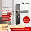 Sleek Silent Lever Lock for Bedroom Wooden Doors - Universal Fit