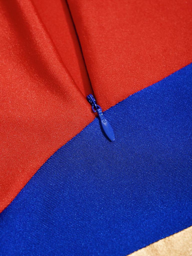 Платье для танца хвалы для девочек, с длинным рукавом, асимметричным шифоновым подолом, контрастным дизайном, костюм для лирического танца